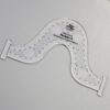 squiggy low shank machine quilting ruler