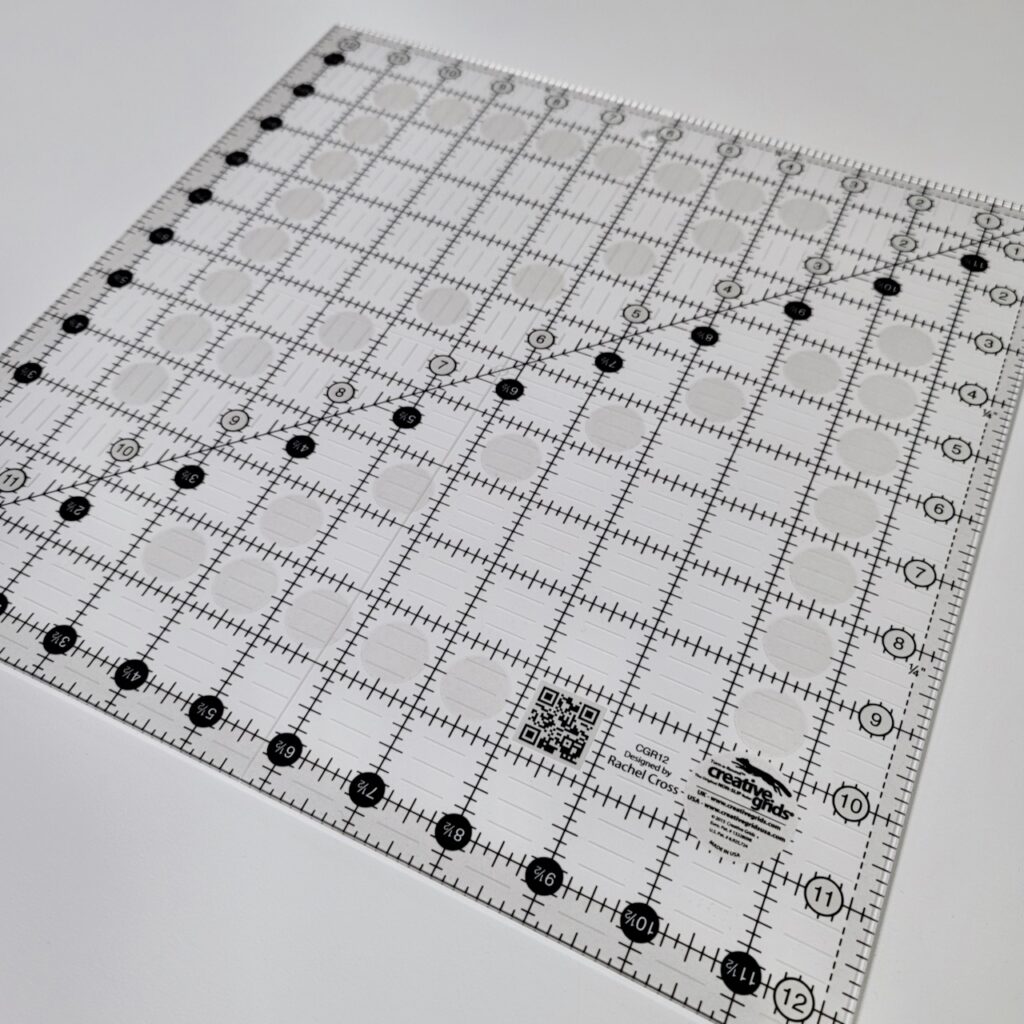 creative grids 12 1/2" square ruler