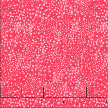cherry red dot quilting fabric