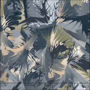 Mural - Urban Collage Yardage