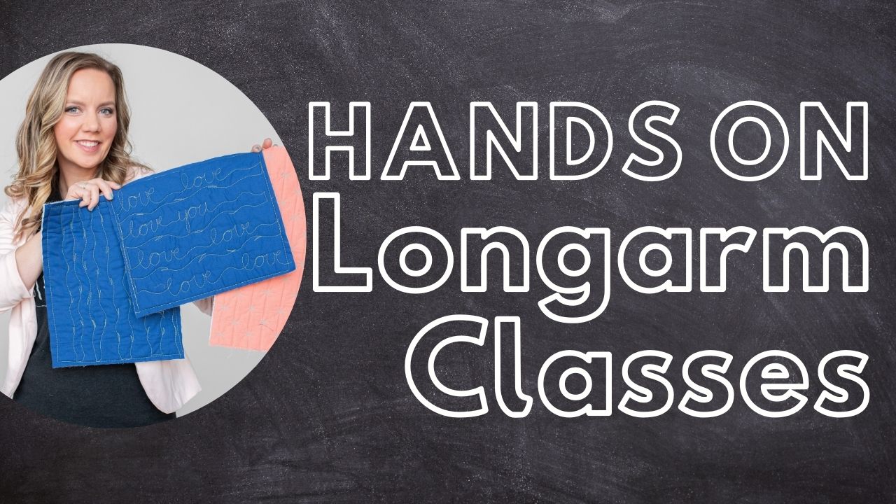 hands on longarm class with angela walters