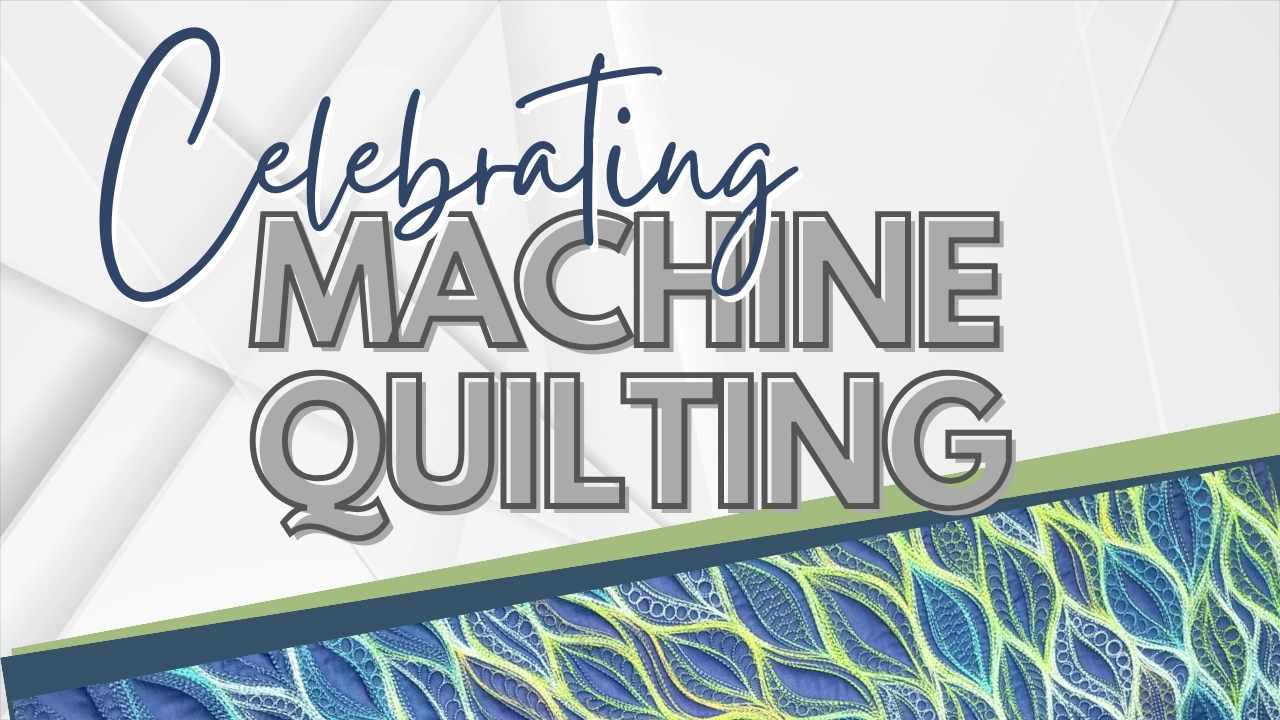 celebrating machine quilting event with angela walters