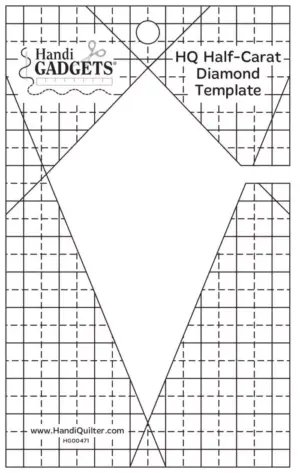Handi Quilter 1/2 Carrot Ruler*