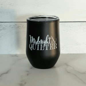 Midnight Quilter Tumbler