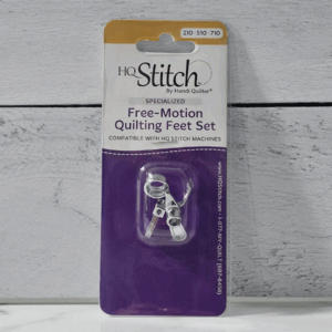 Specialized Free-Motion Quilting Feet Set (HQ Stitch 210, 510, 710)