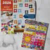 2026 Patchwork Place Quilt Calendar & Signed Nine-Patch Revolution Book Bundle - Image 7