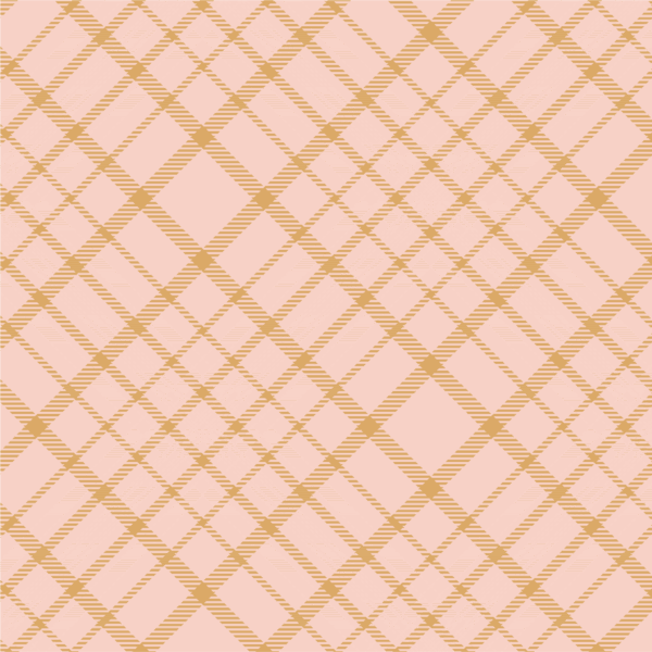 Season's Greetings Blush Plaid
