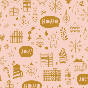 Season's Greetings Golden Trinkets