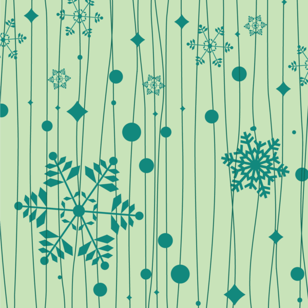 Season's Greetings Garland