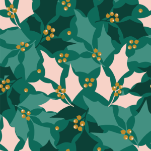 Season's Greetings Holly