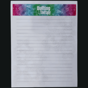 Quilting Is My Therapy Notepad