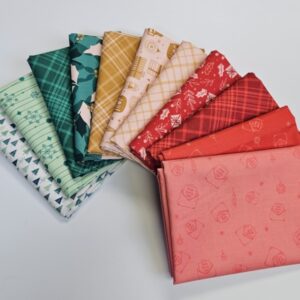 christmas themed fat quarter bundle