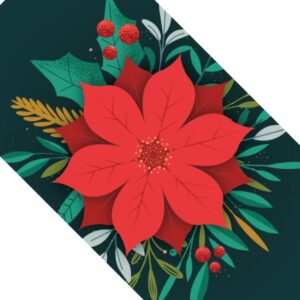 Season's Greetings Pillow Panel + Backing