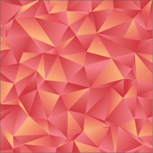 Peachy Crystals Fabric