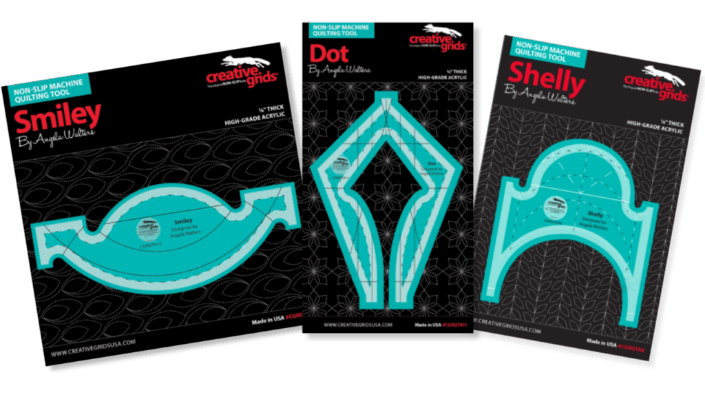 Arcs, Curves & Points Ruler Free-motion Challenge Quilting Along ...