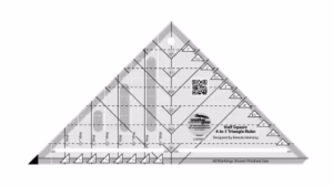Creative Grids Quilt Ruler Half-Square 4-in-1 Triangle