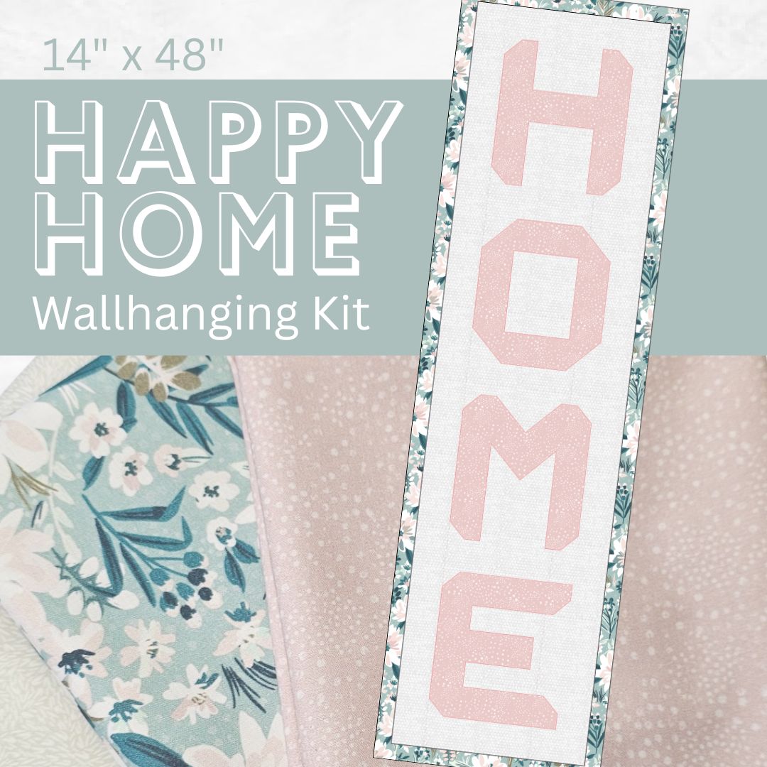 Happy Home Wallhanging Kit- Pink Colorway