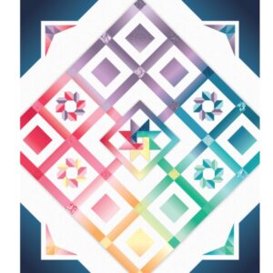 Large Feathers: Borders, Blocks & Backgrounds Challenge Panel