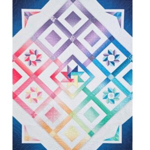 feathers free-motion challenge quilting along panel