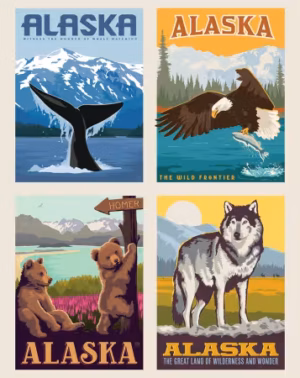 Alaska Pillow Panel
