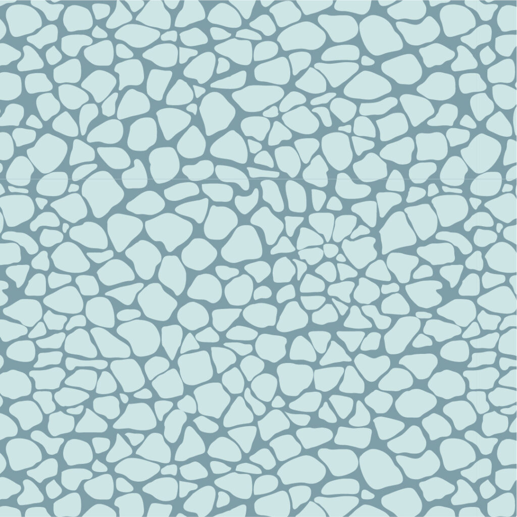 teal pebble quilting fabric