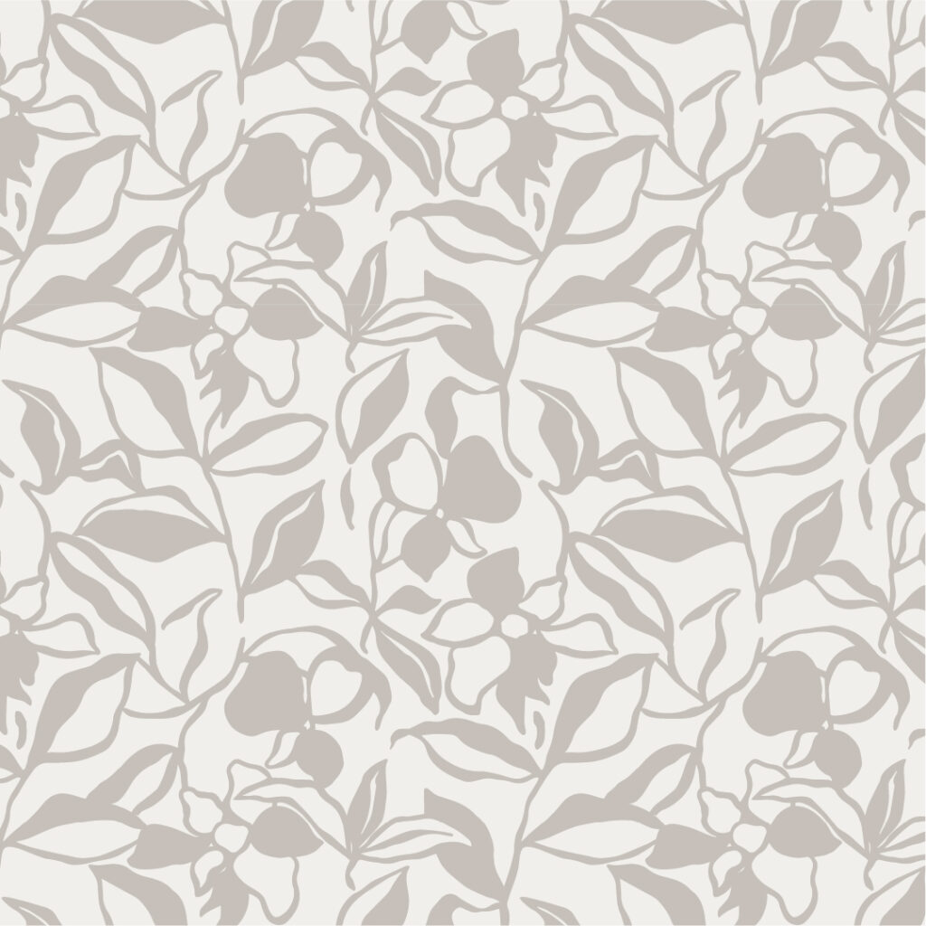 tan floral blender quilting fabric