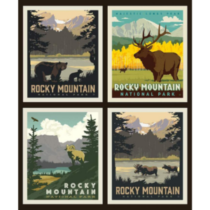 Rocky Mountain National Park Panel
