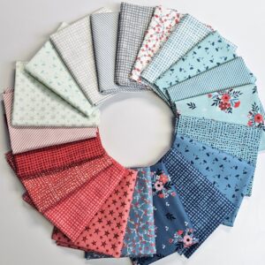 liberty blooms patriotic fabric collection
