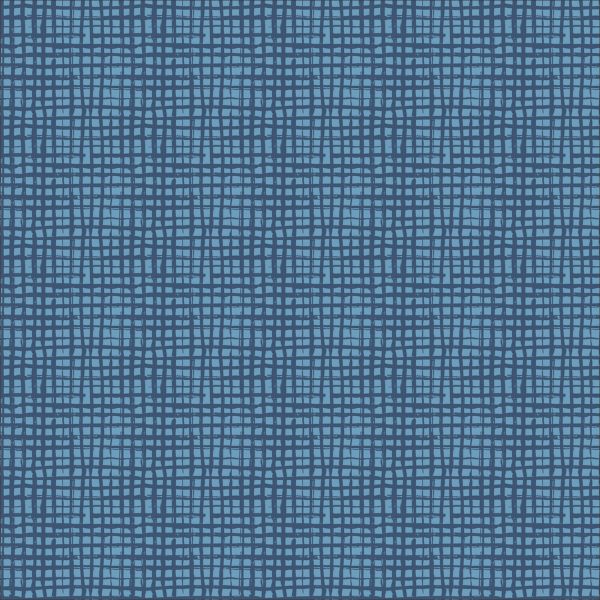 patriotic blue crosshatch quilt fabric