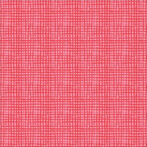 pink crosshatch quilting fabric
