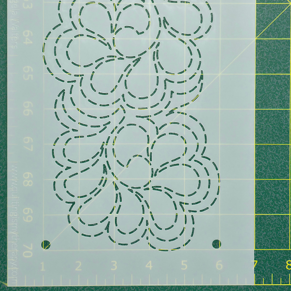 Feather Meander Stencil - Image 3