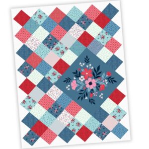patriotic quilt panel