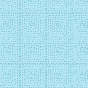 blue green dot quilting fabric