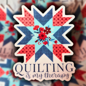 QIMT Liberty Blooms Logo Sticker