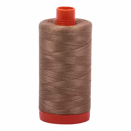 Mako Cotton Thread Solid 50wt 1422yds Toast