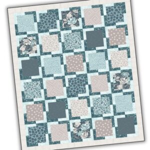 Mosaic Scrappy Quilt Kit - Pebble and Petal