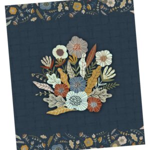 quilted autumn panel