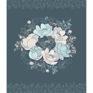 Pebble and Petal Quilt Panel